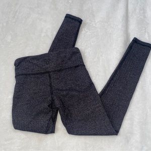 Tna grey full length high rise leggings